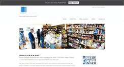 Desktop Screenshot of corneronthesquare.co.uk