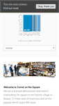 Mobile Screenshot of corneronthesquare.co.uk